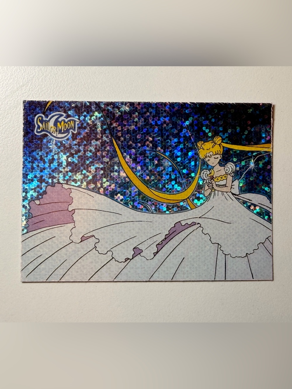 Prismatic #63 Sailor Moon as Princess Serenity Reveal Holographic Trading Card